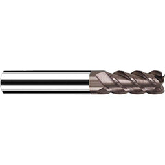 Fraisa - 5/8, 1-1/4" LOC, 5/8" Shank Diam, 3-1/2" OAL, 4 Flute Solid Carbide Square End Mill - Strong Tooling