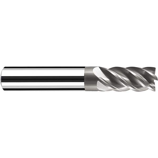 Fraisa - 1/2, 1-1/16" LOC, 1/2" Shank Diam, 3-1/4" OAL, 5 Flute Solid Carbide Square End Mill - Strong Tooling