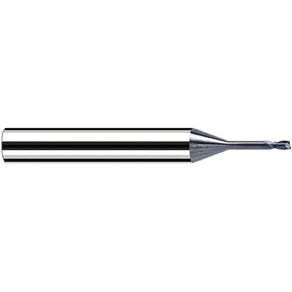 Fraisa - 1.5mm, 1.5mm LOC, 61mm OAL, 2 Flute Solid Carbide Square End Mill - Strong Tooling