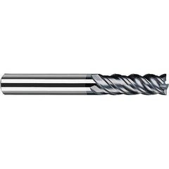 Fraisa - 3/8, 1-1/8" LOC, 3/8" Shank Diam, 3" OAL, 4 Flute Solid Carbide Square End Mill - Strong Tooling