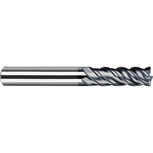 Fraisa - 5/8, 1-7/8" LOC, 5/8" Shank Diam, 4-1/4" OAL, 4 Flute Solid Carbide Square End Mill - Strong Tooling