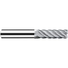 Fraisa - 8mm, 24mm LOC, 72mm OAL, 6 Flute Solid Carbide Square End Mill - Strong Tooling