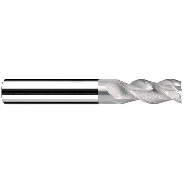 Fraisa - 8mm, 19mm LOC, 63mm OAL, 3 Flute Solid Carbide Square End Mill - Strong Tooling