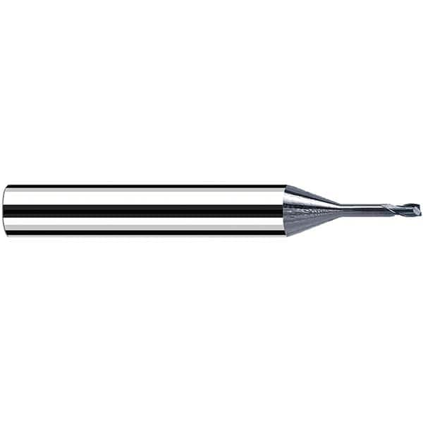 Fraisa - 1.5mm, 6mm LOC, 57mm OAL, 2 Flute Solid Carbide Square End Mill - Strong Tooling