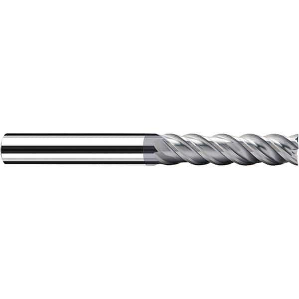 Fraisa - 1/2, 2" LOC, 1/2" Shank Diam, 4-1/4" OAL, 4 Flute Solid Carbide Square End Mill - Strong Tooling