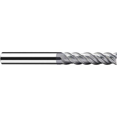 Fraisa - 1/2, 2" LOC, 1/2" Shank Diam, 4-1/4" OAL, 4 Flute Solid Carbide Square End Mill - Strong Tooling