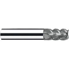 Fraisa - 1/2, 5/8" LOC, 1/2" Shank Diam, 2-1/2" OAL, 4 Flute Solid Carbide Square End Mill - Strong Tooling