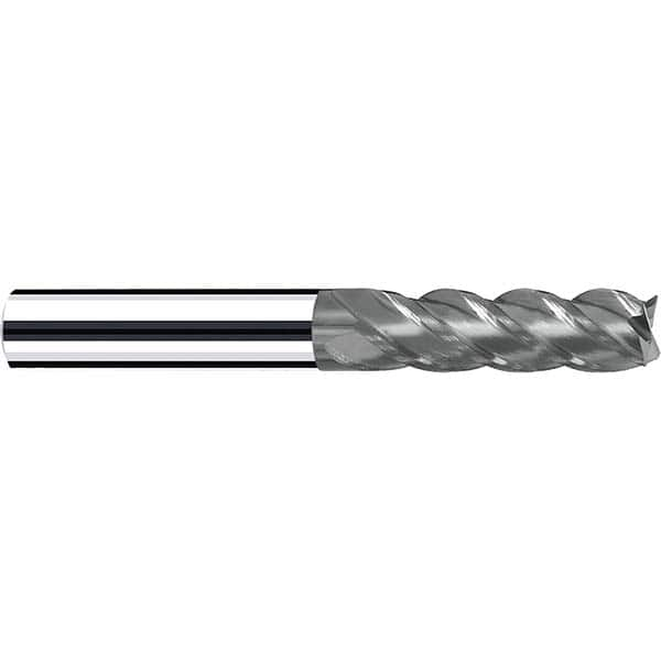 Fraisa - 1/4, 1-1/2" LOC, 1/4" Shank Diam, 4" OAL, 4 Flute Solid Carbide Square End Mill - Strong Tooling