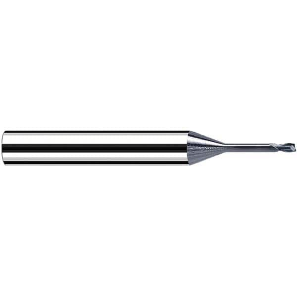 Fraisa - 1.5mm, 6mm LOC, 61mm OAL, 2 Flute Solid Carbide Square End Mill - Strong Tooling