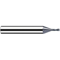 Fraisa - 0.4mm, 6mm LOC, 57mm OAL, 2 Flute Solid Carbide Square End Mill - Strong Tooling