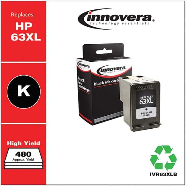 innovera - Office Machine Supplies & Accessories For Use With: HP DeskJet 1110, 1112, 2130, 2132, 3630, 3631, 3632, 3633, 3634, 3636, 3637; HP ENVY 4512, 4516, 4520, 4522, 4523, 4524; HP OfficeJet 3830, 3831, 3833, 4650, 4652, 4654, 4655 Nonflammable: No - Strong Tooling