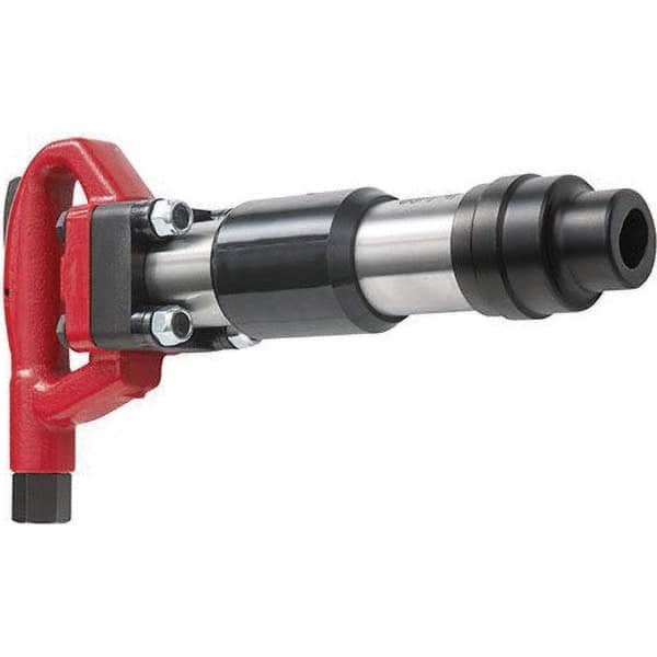 Chicago Pneumatic - 1,700 BPM, 1-1/8" Long Stroke, Air Chipping Hammer - Strong Tooling