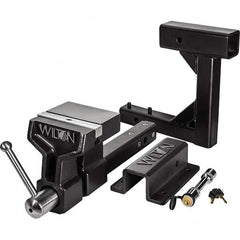 Wilton - 6" Jaw Width x 5-3/4" Jaw Opening, 5" Throat Depth, Bench & Pipe Combination Vise - Strong Tooling