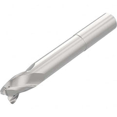 Niagara Cutter - 3/4" Diam 3 Flute Solid Carbide 0.12" Corner Radius End Mill - Strong Tooling