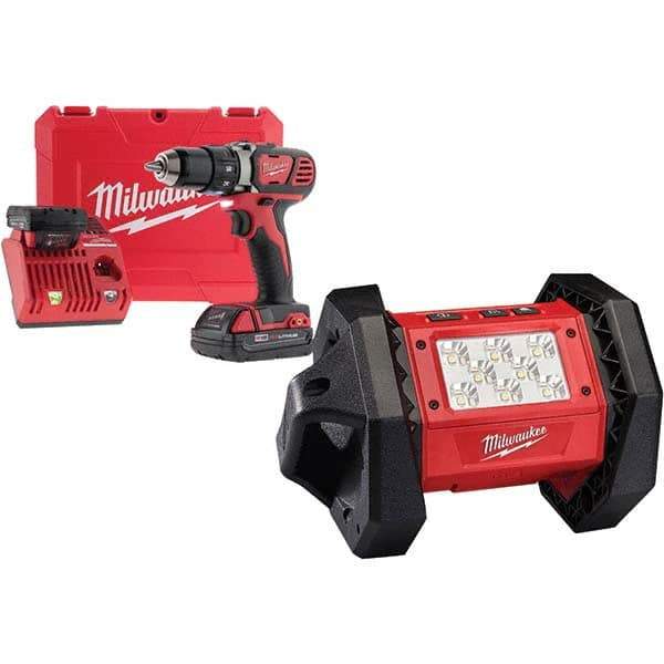 Milwaukee Tool - Cordless Drills Battery Voltage: 18 Battery Chemistry: Lithium-Ion - Strong Tooling