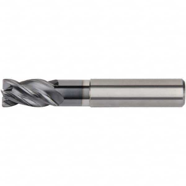 Kennametal - 25mm Diam 4 Flute Solid Carbide 2mm Corner Radius End Mill - Strong Tooling