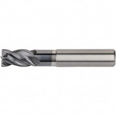 Kennametal - 25mm Diam 4 Flute Solid Carbide 2mm Corner Radius End Mill - Strong Tooling