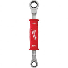 Milwaukee Tool - Combination Wrenches Type: Combination Wrench Tool Type: Ratcheting; Reversible Ratcheting - Strong Tooling