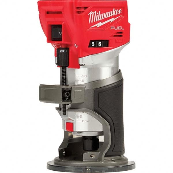 Milwaukee Tool - Electric Routers Collet Size (Inch): 1/4 Router Type: Cordless Compact Router - Strong Tooling