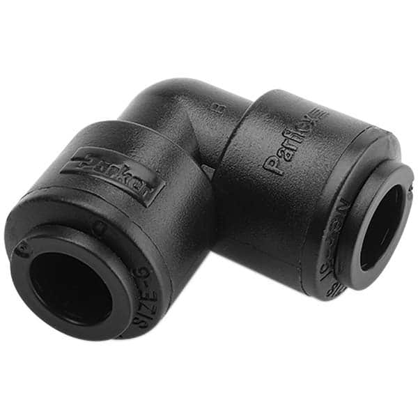 Push-To-Connect Tube Fitting: Union, 3/8″ OD Kynar, 250 psi