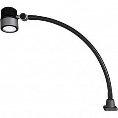 Waldmann Lighting - Machine Lights Machine Light Style: Spot with Gooseneck Mounting Type: Attachable Base - Strong Tooling