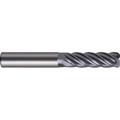 Guhring - 20mm Diam 5 Flute Carbide 1mm Corner Radius End Mill - Strong Tooling