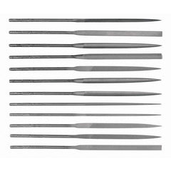 Simonds File - File Sets File Set Type: Needle File Types Included: Square; Round; Half Round; Slitting; Flat; Marking; Knife; Crossing; Three Square; Barrette; Equalling - Strong Tooling