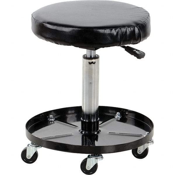 Vestil - Swivel & Adjustable Stools Type: Adjustable Height Stool Base Type: PAD Base - Strong Tooling