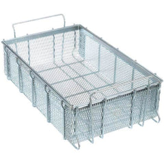 Baskets; Shape: Rectangular; Material Family: Metal; Basket Type: Wire; Basket Material: Stainless Steel; Material: Stainless Steel; Handle Material: Stainless Steel