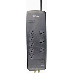 Southwire - Power Outlet Strips Amperage: 15 Voltage: 120 V - Strong Tooling