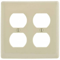 Hubbell Wiring Device-Kellems - Wall Plates Wall Plate Type: Outlet Wall Plates Color: Light Almond - Strong Tooling