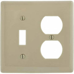 Hubbell Wiring Device-Kellems - Wall Plates Wall Plate Type: Combination Wall Plates Color: Ivory - Strong Tooling