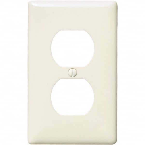 Hubbell Wiring Device-Kellems - Wall Plates Wall Plate Type: Outlet Wall Plates Color: Light Almond - Strong Tooling