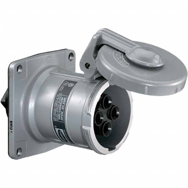 Hubbell Wiring Device-Kellems - Pin & Sleeve Receptacles Receptacle/Part Type: Receptacle Pin Configuration: 3 - Strong Tooling