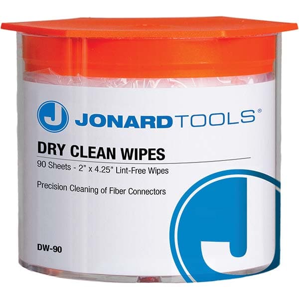 Jonard Tools - Cable Tools & Kits Tool Type: Dry Wipes for Cleaning Fiber Number of Pieces: 90.000 - Strong Tooling