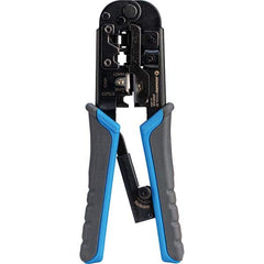 Jonard Tools - Crimpers Type: Pass-through Modular Crimping Tool Capacity: RJ-11, RJ-45 - Strong Tooling