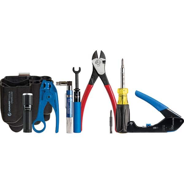 Jonard Tools - Cable Tools & Kits Tool Type: Compression Tool Number of Pieces: 8.000 - Strong Tooling