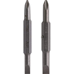 Screwdriver Set: 2 Pc, Phillips & Slotted