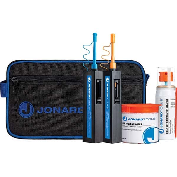 Jonard Tools - Cable Tools & Kits Tool Type: Fiber Cleaning Kit Number of Pieces: 5.000 - Strong Tooling