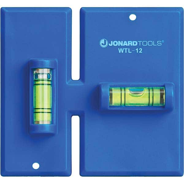 Jonard Tools - Electrical Outlet Box & Switch Box Accessories Accessory Type: Wall Box Template & Level Material: Thermal Plastic - Strong Tooling