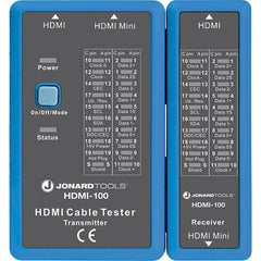 Jonard Tools - Cable Testers Cable Type: HDMI; Mini HDMI Display Type: No Screen - Strong Tooling