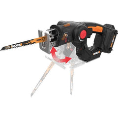 Worx - Cordless Reciprocating Saws Voltage: 20.00 Battery Chemistry: Lithium-Ion - Strong Tooling