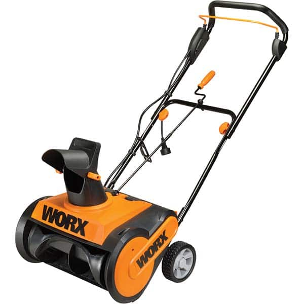 Worx - Snow Blowers Type: Snow Thrower Clearing Width (Inch): 18 - Strong Tooling