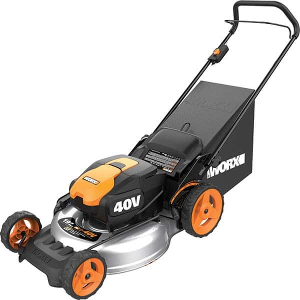 Worx - Lawn Mowers Type: Mower Power Type: Battery - Strong Tooling