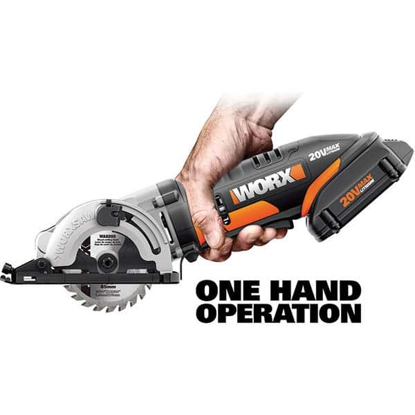 Worx - Cordless Circular Saws Voltage: 20 Battery Chemistry: Lithium-Ion - Strong Tooling