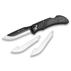 Outdoor Edge - Pocket & Folding Knives; Knife Type: Folding Knife ; Edge Type: Plain Edge ; Blade Length (Inch): 3 ; Handle Material: Glass-Reinforced Nylon ; Closed Length: 4-1/2 (Inch); Number of Edges: 1 - Exact Industrial Supply