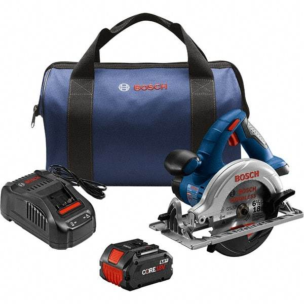 Bosch - Cordless Circular Saws Voltage: 18 Battery Chemistry: Lithium-Ion - Strong Tooling