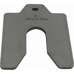 Maudlin Products - Metal Shim Stock Type: Slotted Shim Material: Stainless Steel - Strong Tooling