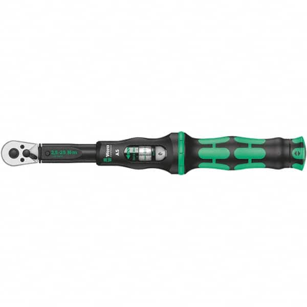 Wera - Torque Wrenches Type: Click Type Drive Size (Inch): 1/4 - Strong Tooling