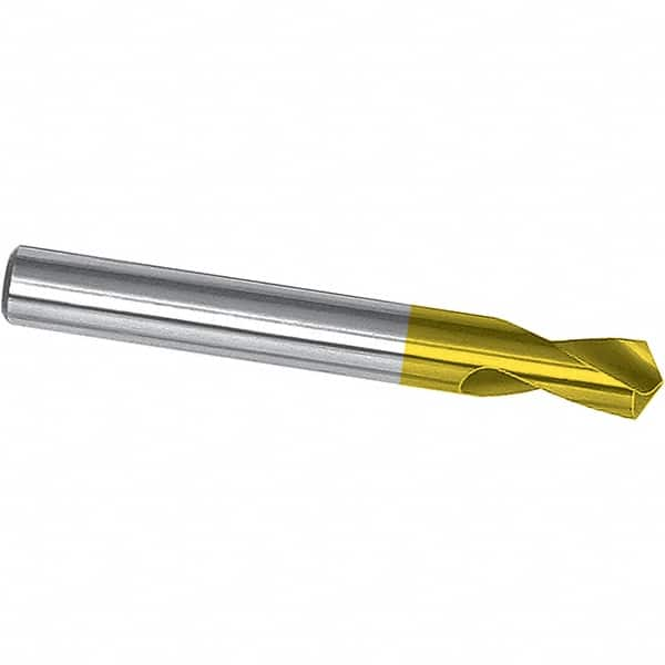 Magafor - 10mm Body Diam, 120°, 3-1/2" OAL, Cobalt Spotting Drill - Strong Tooling